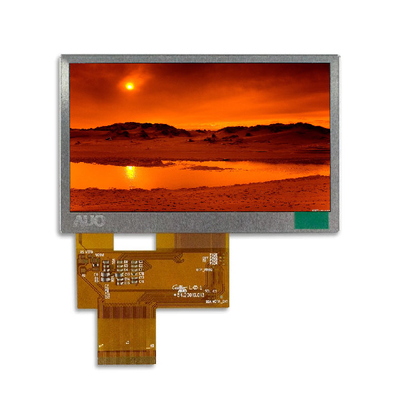 4,0 pouces A040FL01 V1 Écran LCD Panneau RVB 480 × 272 280 cd / m2 AUO LCD Display
